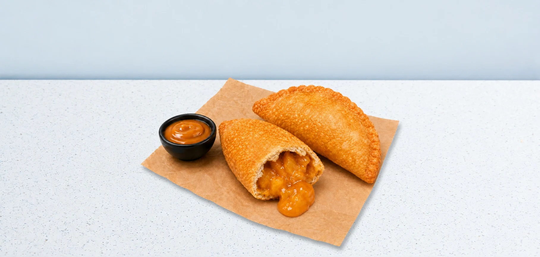 2pc Empanada + Caramel Dip